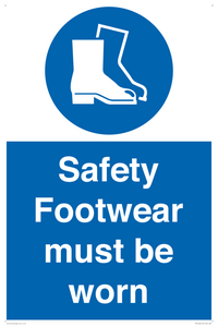 Safety Footwear must be worn